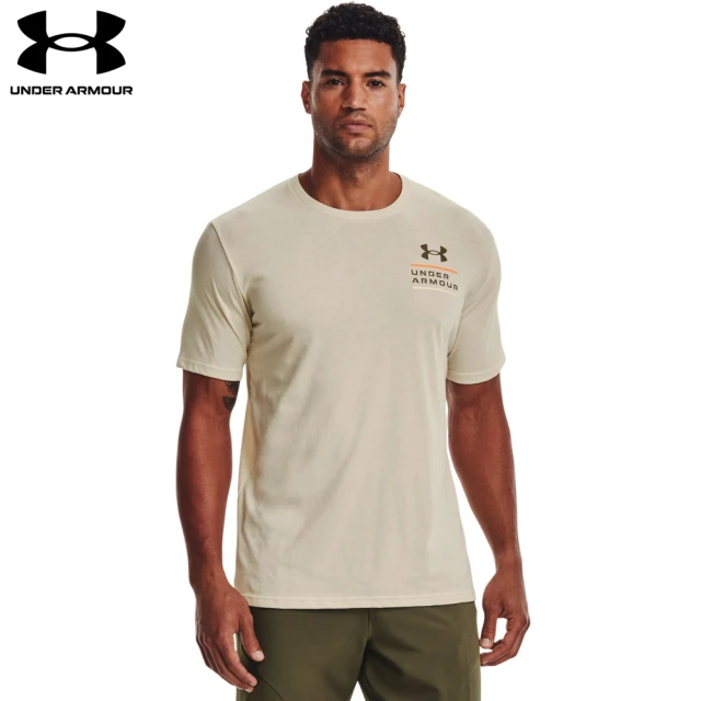 【UNDER ARMOUR】男 Horizon 短T-Shirt_1370189-279(白)