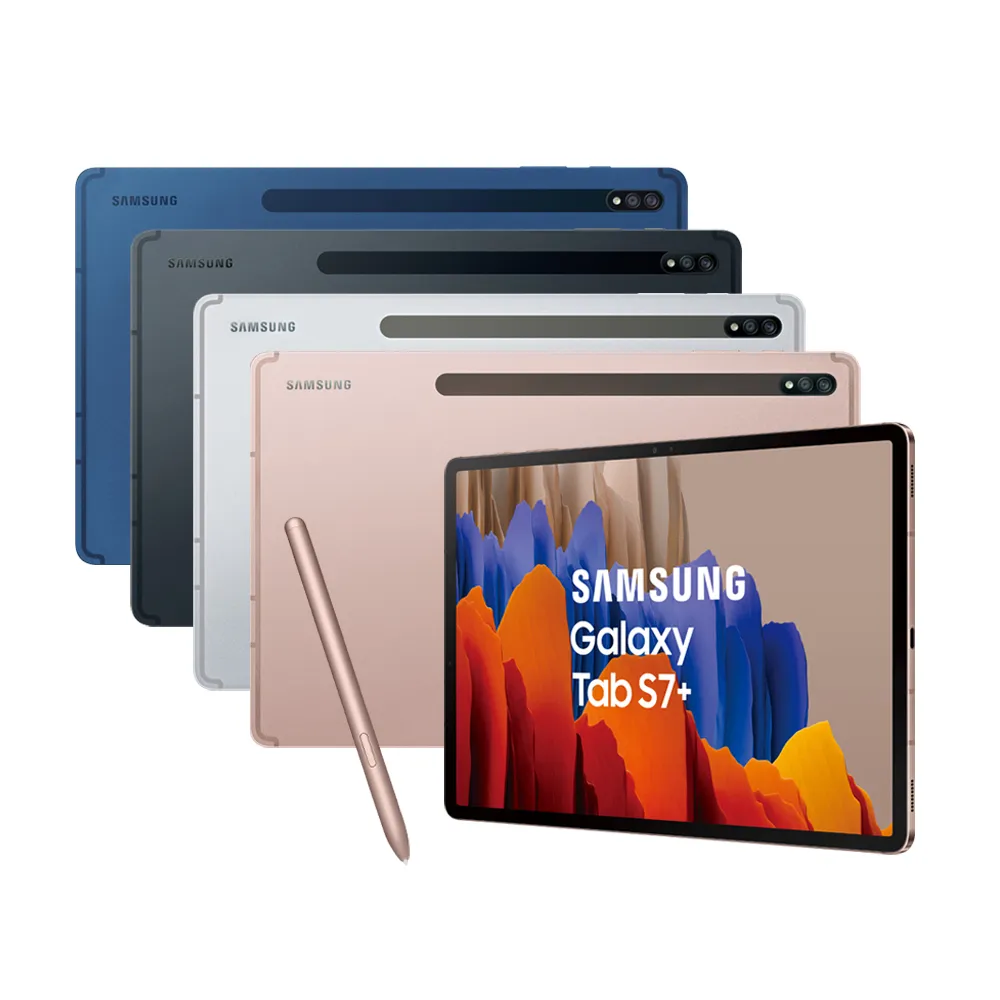 【SAMSUNG 三星】Galaxy Tab S7+ 12.4吋 平板電腦(Wi-Fi/T970)