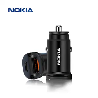 【NOKIA】24W typeC/USB PD+QC 雙孔車用充電器(P6101N)