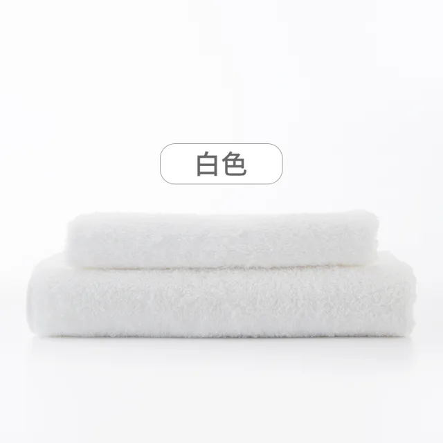 【日本桃雪】日本製原裝進口飯店浴巾x2+飯店毛巾x2(二大二小組  鈴木太太公司貨)