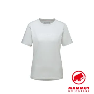 【Mammut 長毛象】Mammut Core T-Shirt Logo W Logo 輕便機能短袖T 女款 公路灰 #1017-04070(網路獨家限定)