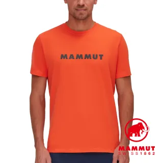 【Mammut 長毛象】Mammut Core T-Shirt Men Logo 輕便機能短袖T 男款 火熱紅 #1017-04030(網路獨家限定)