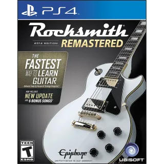 【SONY 索尼】PS4 搖滾史密斯 2014 重製版 附音源線 英文美版(Rocksmith 2014 Edition Remastered)