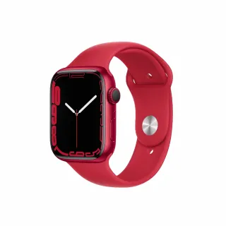 【Apple 蘋果】『認證福利品』 Apple Watch Series 7 GPS 41 公釐鋁金屬錶殼搭配運動錶帶
