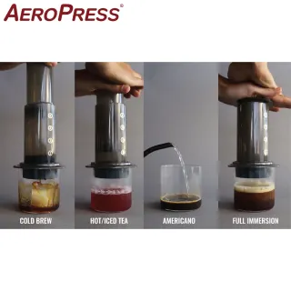 【FELLOW】AeroPress 新版紅字愛樂壓＋Prismo濃縮咖啡萃取器(新版紅字愛樂壓搭配Prismo咖啡萃取器)