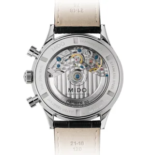 【MIDO 美度】先鋒系列傳承者計時機械腕錶-42mm(M0404271605200)