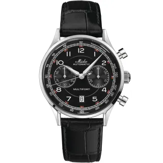 【MIDO 美度】先鋒系列傳承者計時機械腕錶-42mm(M0404271605200)
