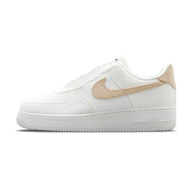 NIKE 耐吉【NIKE 耐吉】Air Force 1 07 PRM NN 男鞋 白色 奶茶色 卡其色 AF1 休閒鞋 DM0208-100