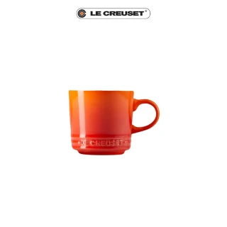 【Le Creuset】瓷器英式馬克杯300ml(火焰橘)