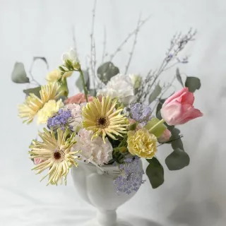 【Flower Plus】春意盎然 DIY材料包 鮮花宅配(鮮花)