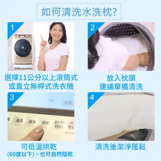 【3M】新一代防蹣水洗枕-幼兒型