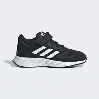 【adidas 愛迪達】運動鞋 慢跑鞋 休閒鞋 童鞋 黑 DURAMO 10 EL K(GZ0649)