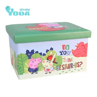 【YODA】peppa pig 佩佩豬收納箱/兒童玩具收納箱(四款可選)