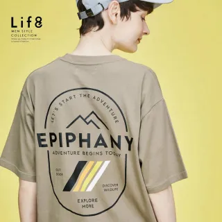 【Life8】ALL WEARS EPIPHANY 印花短袖上衣(41090)