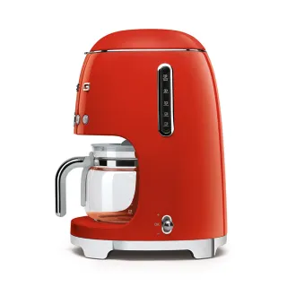 【SMEG】義大利濾滴式咖啡機-魅惑紅(DCF02RDUS)