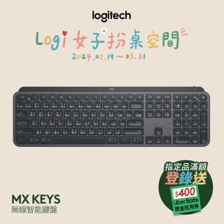 【Logitech 羅技】MX Keys 極致工藝智能鍵盤
