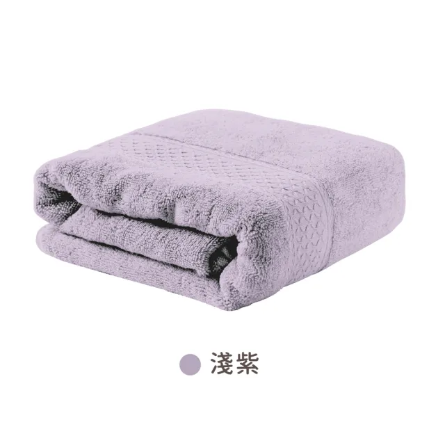 【超值3入組】Incare 100%純棉厚款素色大浴巾組