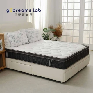 【Tronlife 好床生活】J04好床生活三線硬式天絲乳膠獨立筒床墊(5尺雙人)
