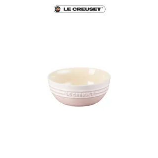 【Le Creuset】瓷器韓式湯碗14cm(牛奶粉-無盒)