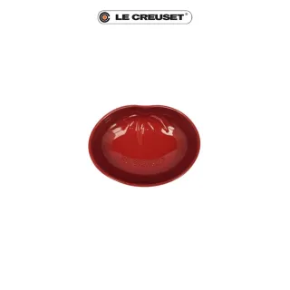 【Le Creuset】瓷器番茄盤-小(櫻桃紅-無盒)