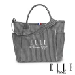 【ELLE】TRAVEL&英國小獅 雙品牌-極簡風大容量托特包/後背包(多色任選 EL52372)