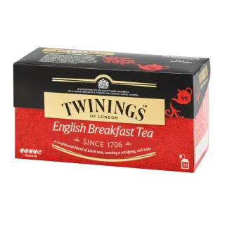 【Twinings唐寧茶】茶包2gx25包x3盒(仕女伯爵/皇家伯爵/英倫早餐/極品錫蘭茶/歐式大吉嶺)