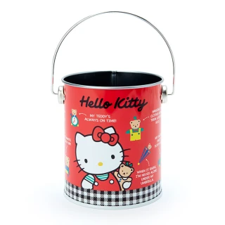 油漆桶造型 手提鐵製收納筒 鐵罐筆筒 Hello Kitty(文具雜貨)