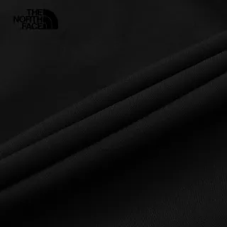 【The North Face】北面兒童黑色吸濕排汗防曬戶外徒步褲｜7WPVJK3