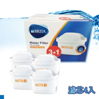 MAXTRA Plus 濾芯 4入 去水垢專家 BRITA 濾水壺適用(平行輸入)