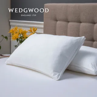 【WEDGWOOD】超細纖維抗菌枕2入(45x75cm)