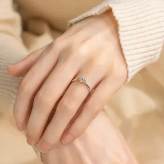 【PROMESSA】GIA30分 18K金 同心系列 鑽石戒指/求婚戒指(港圍9號)