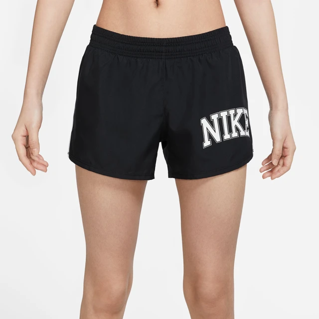 NIKE 耐吉【NIKE 耐吉】短褲 女款 運動短褲 慢跑 AS W NK DF SWSH RUN 10K SHORT 黑 DQ6361-010