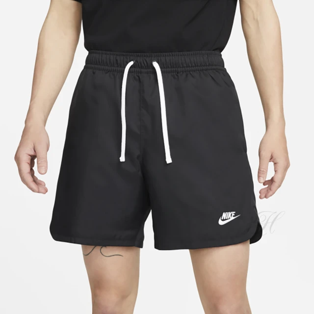 【NIKE 耐吉】短褲 男款 運動褲 AS MNK CLUB WVN LND FLOW SHORT 黑 DM6830-010