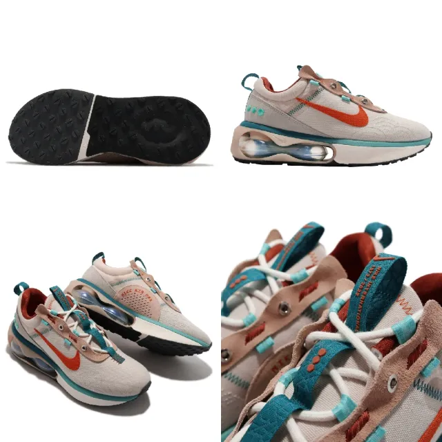 【NIKE 耐吉】休閒鞋 Air Max 2021 男鞋 卡其色 紅 氣墊 增高 拼接 撞色(DQ4974-181) 【NIKE 耐吉】休閒鞋 Air Max 2021 男鞋 卡其色 紅 氣墊 增高 拼接 撞色(DQ4974-181)