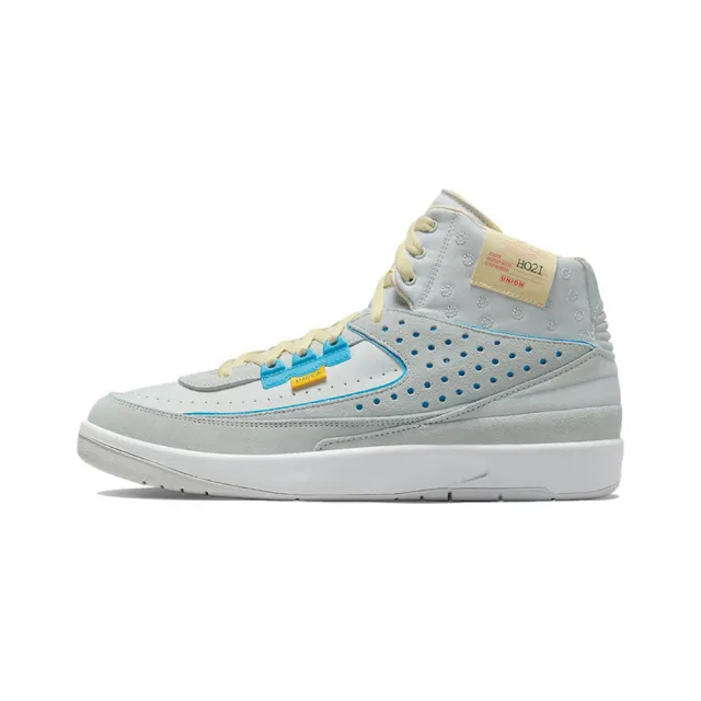 【NIKE 耐吉】Union LA x Air Jordan 2 Retro SP Grey Fog 復古 灰藍 DN3802-001