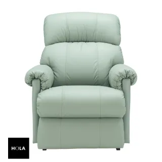 【HOLA】La-Z-Boy 單人全牛皮沙發/電動式休閒椅1PT559-灰色(1PT559-灰色)