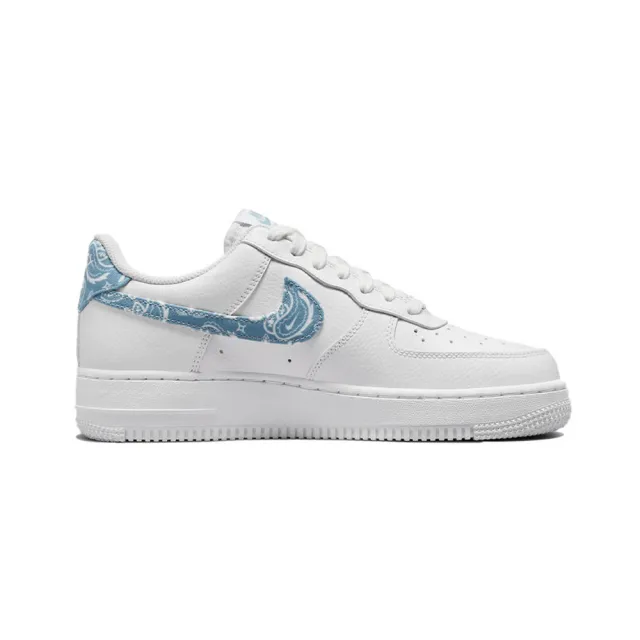 【NIKE 耐吉】Nike Air Force 1 Low 07 Blue Paisley 藍白 變形蟲 休閒鞋 DH4406-100