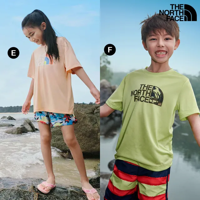 The North Face 機能童服 經典人氣短袖t恤 Momo購物網