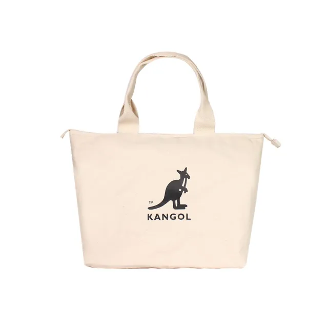 【KANGOL】托特包 側背包 單肩拉鍊 KAORACER 男女 - 6225178201