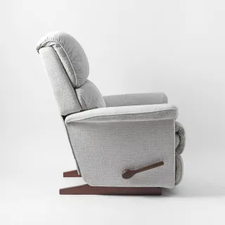 【HOLA】La-Z-Boy 單人布沙發/搖椅式休閒椅10T552-白沙色(10T552-白沙色)
