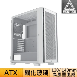 【MONTECH】君主電競 AIR 1000 LITE 電腦機殼-白