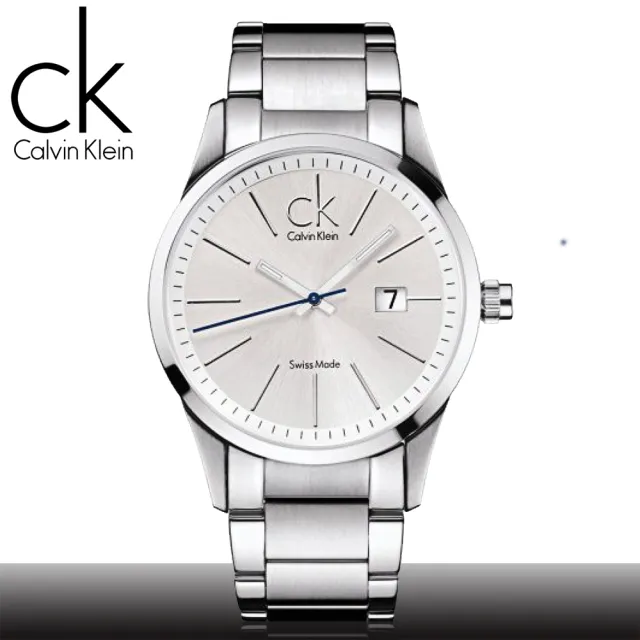 【瑞士 CK手錶 Calvin Klein】經典時尚款_不鏽鋼中性錶(K2246120)