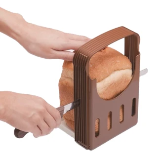 日本製吐司切片模+仙德曼刀匠別作麵包刀-2件組