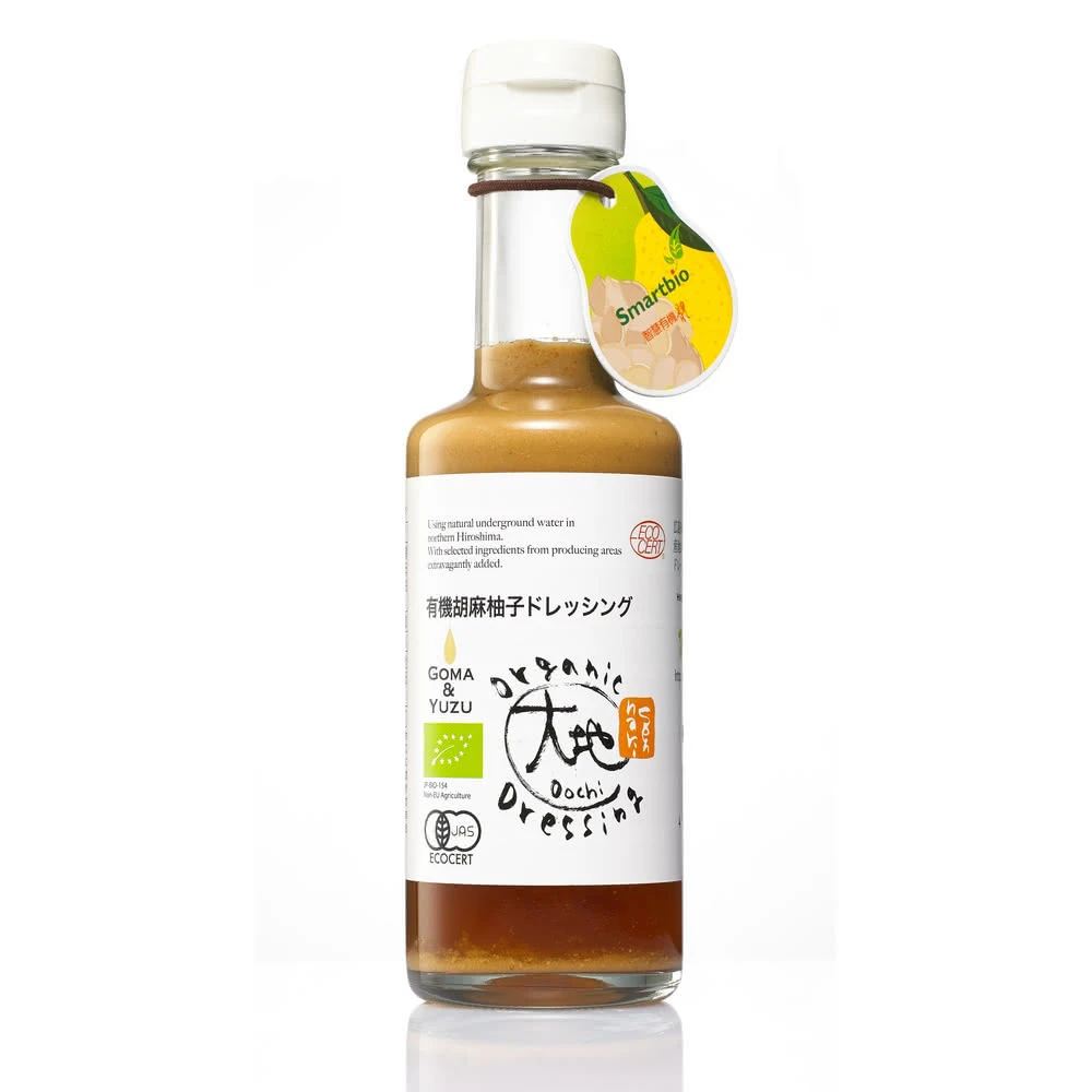 日本有機胡麻柚子和風醬(175ml/瓶)