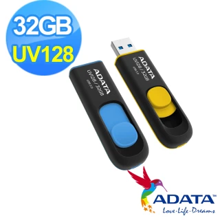 【ADATA 威剛】UV128 32G USB3.2 行動碟