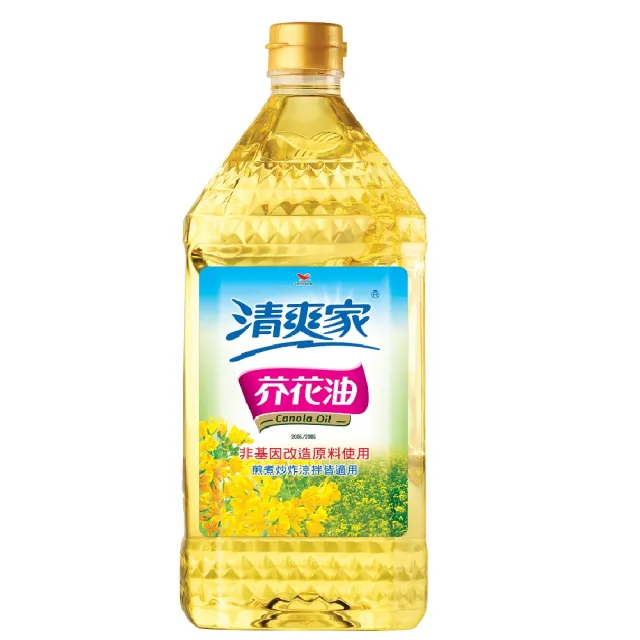 【統一清爽家】芥花油2Lx1入/瓶