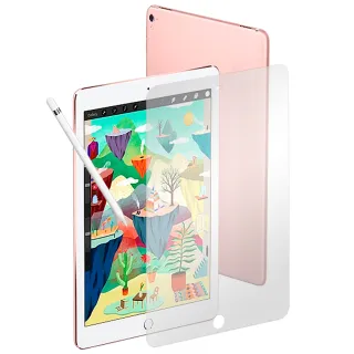 【阿柴好物】Apple iPad Pro 9.7(9H弧邊耐磨防指紋鋼化玻璃保護貼)