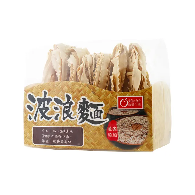 【康健生機】波浪麵-蕎麥口味(420g)