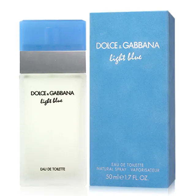 D&G Light Blue淺藍女性淡香水50ml(專櫃公司貨)