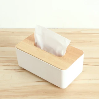 震撼價-橡木面紙盒-小(文創方形木蓋面紙盒/衛生紙盒)